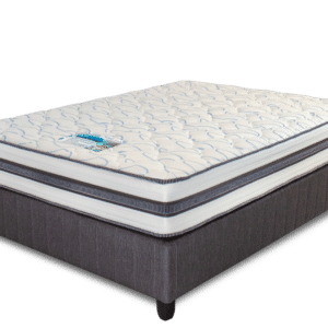 Cloud Nine, Blue 50th, Base and Mattress - Queen XL