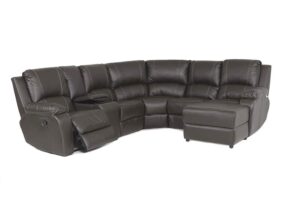 Brown Lyla Corner 6 Seater