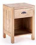 Caribbean Pedestal (1 Drawer & Shelf)