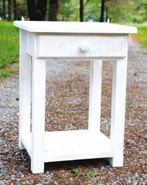 Charlene Pedestal (Drawer & Shelf)