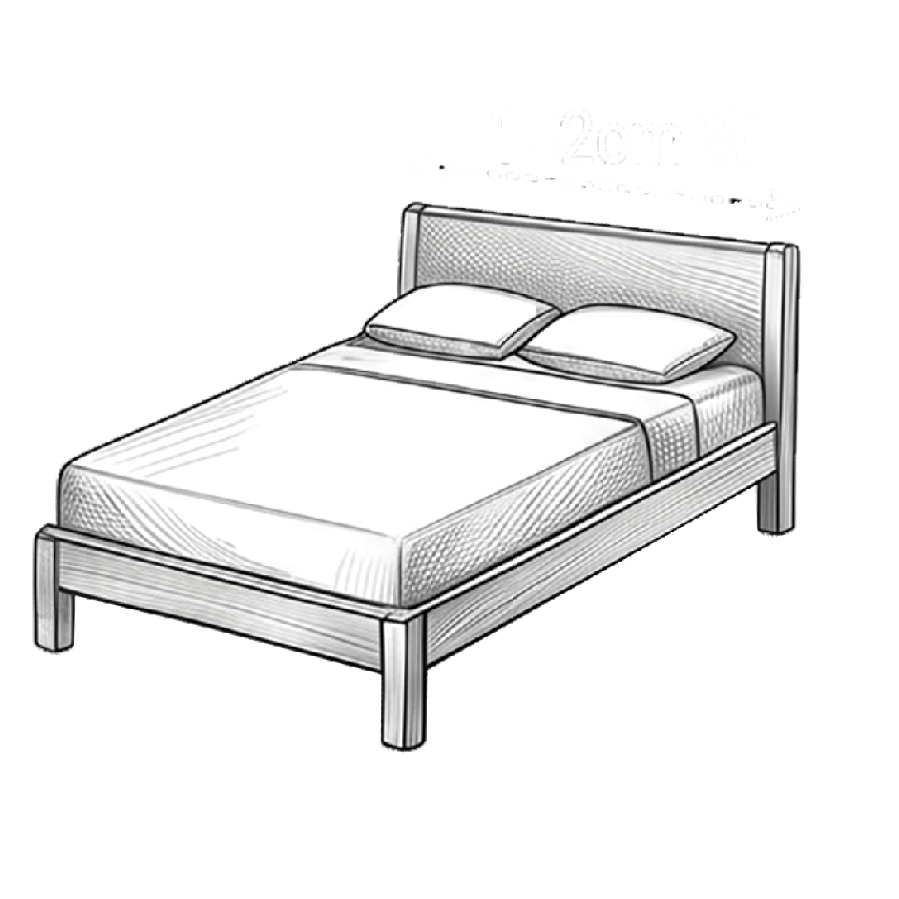 queen bed