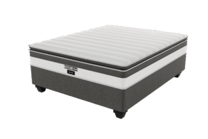 Restonic Memory Sense Plush Base and Mattress - Double SL